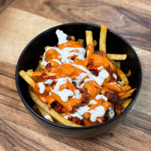 Butter Chicken Loaded Fries